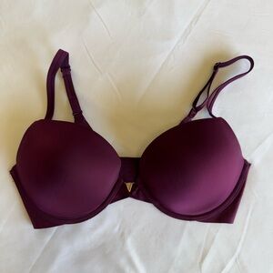 Victoria’s Secret Underwire Push Up Bra 34D Purple